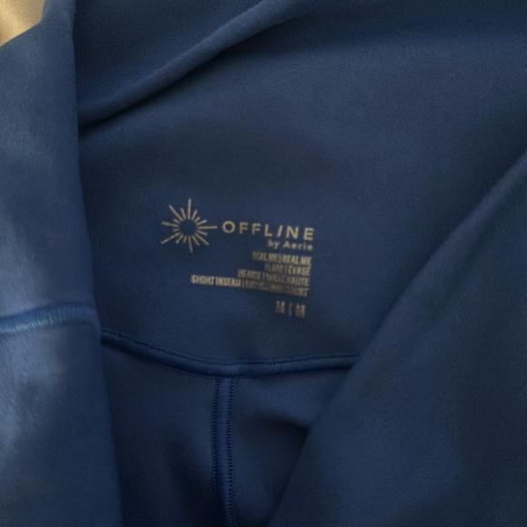 OFFLINE By Aerie Real Me High Waisted Crossover Flare Legging size medium short - Picture 4 of 4